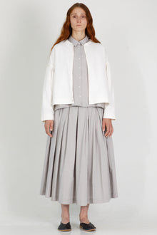 skirt solange light gray