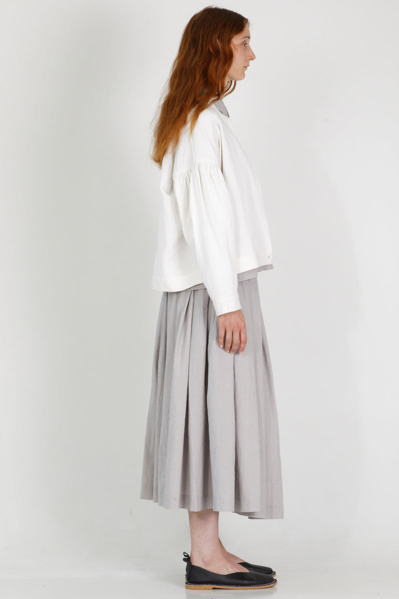 skirt solange light gray