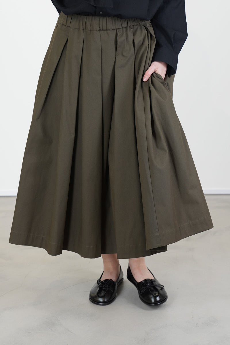 skirt solange olive green