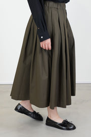 skirt solange olive green