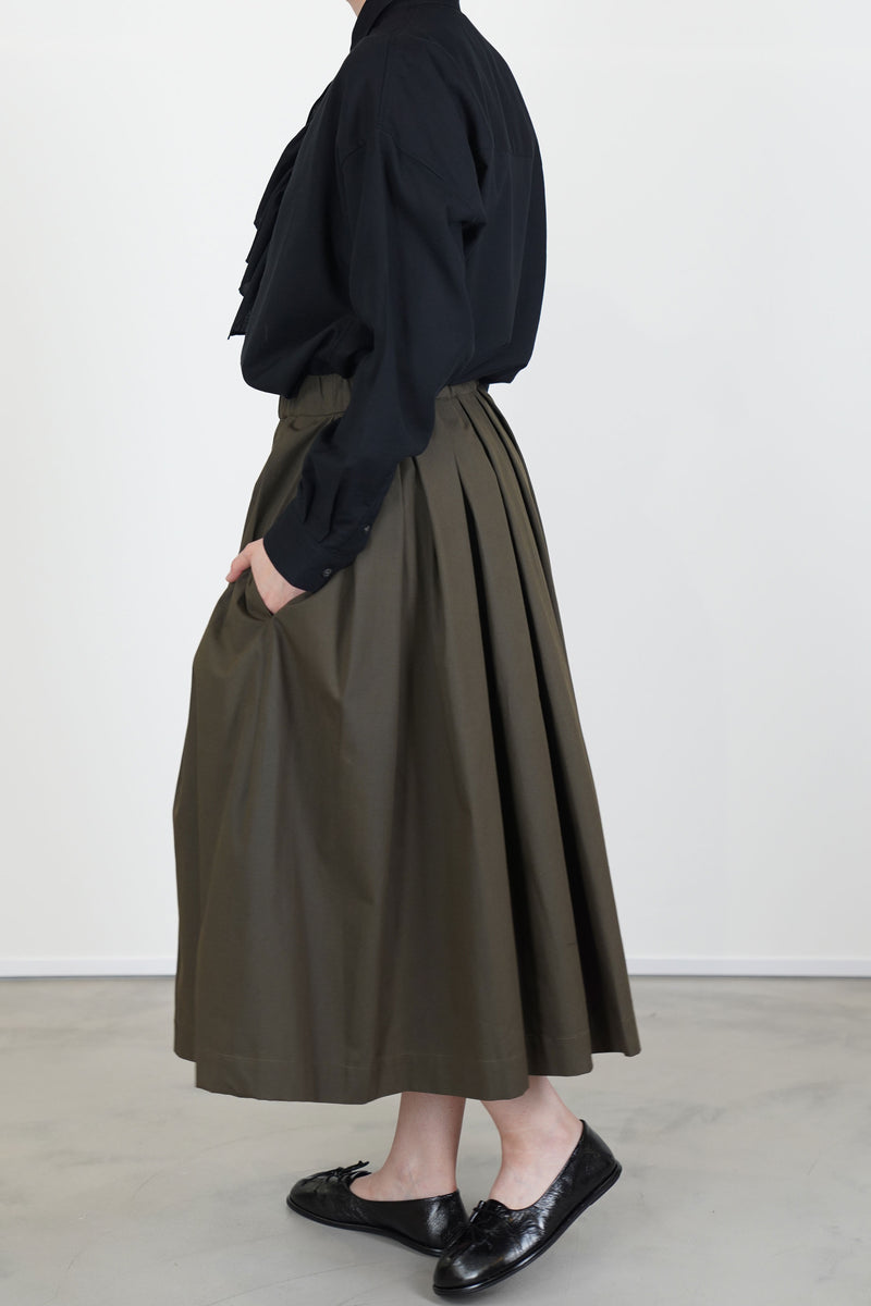 skirt solange olive green
