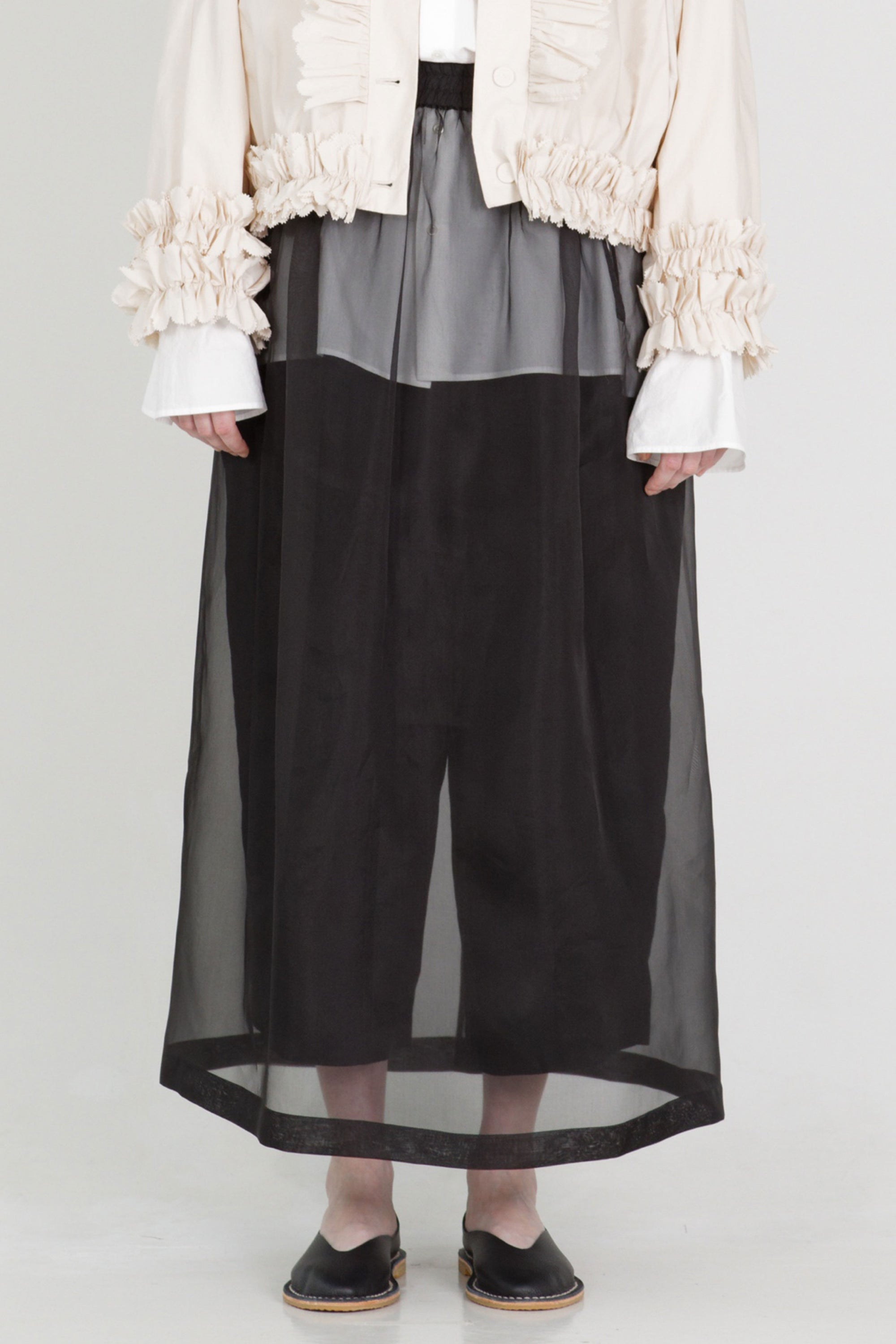 two piece skirt perrine black