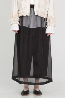 two piece skirt perrine black