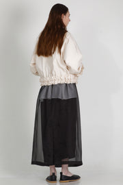 two piece skirt perrine black