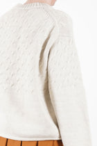 woolen sweater mori nougat