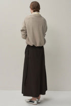skipper polo sweater wool beige