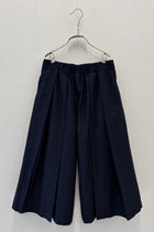 polly pant wool cotton dark navy