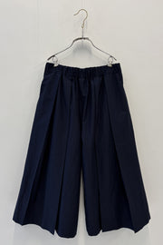polly pant wool cotton dark navy