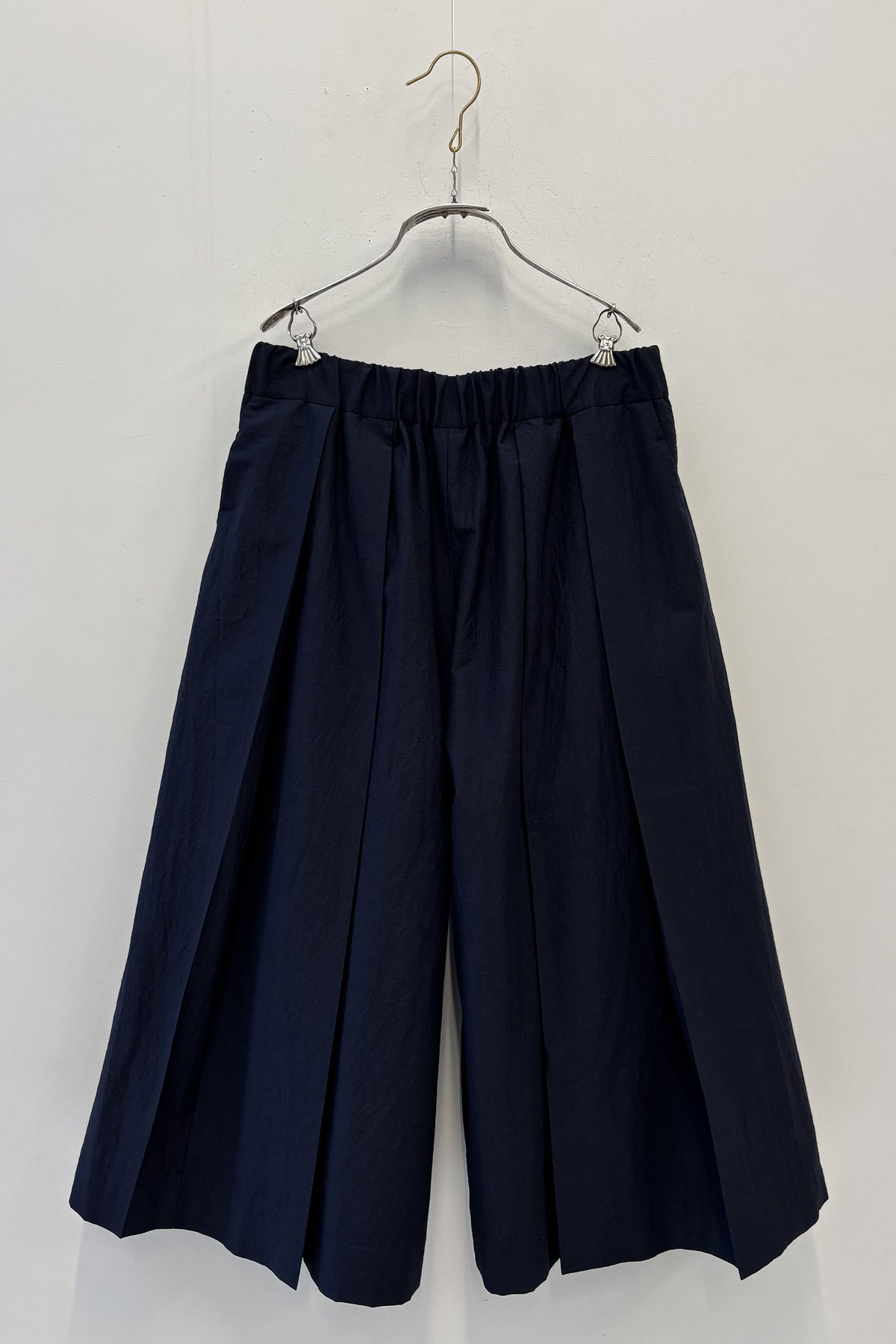 polly pant wool cotton dark navy