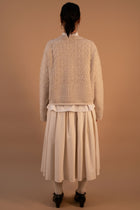woolen sweater mori nougat