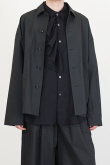 jude jacket rounded buttons black