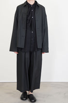 jude jacket rounded buttons black