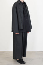 jude jacket rounded buttons black