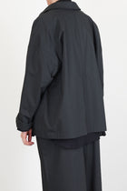 jude jacket rounded buttons black