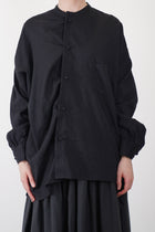 ball button shirt black