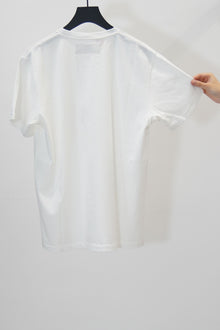 crew neck tee cotton jersey off-white