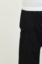 rope pocket pant black