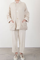 stole jackt wool cashmere ecru