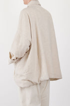 stole jackt wool cashmere ecru