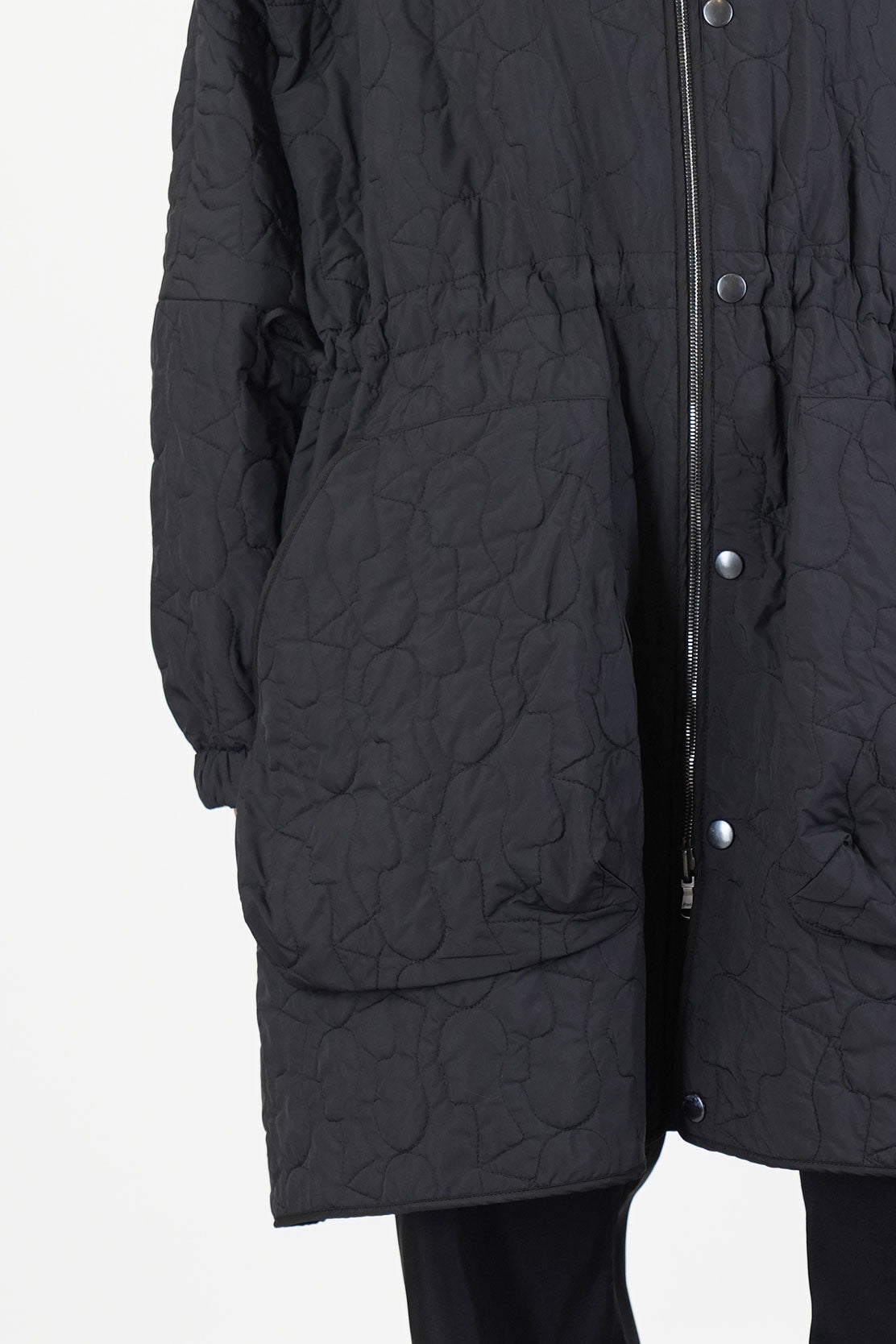 reversible sungjin coat black / cream