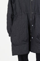 reversible sungjin coat black / cream