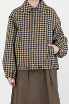 wool jacket ev-d multi check