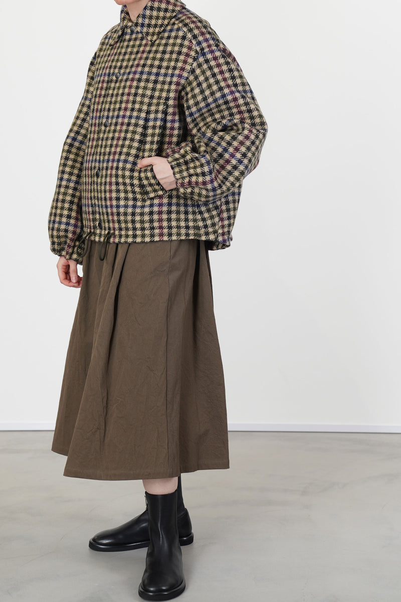 wool jacket ev-d multi check