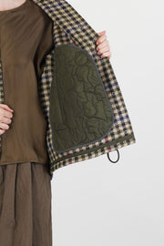 wool jacket ev-d multi check