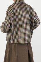 wool jacket ev-d multi check