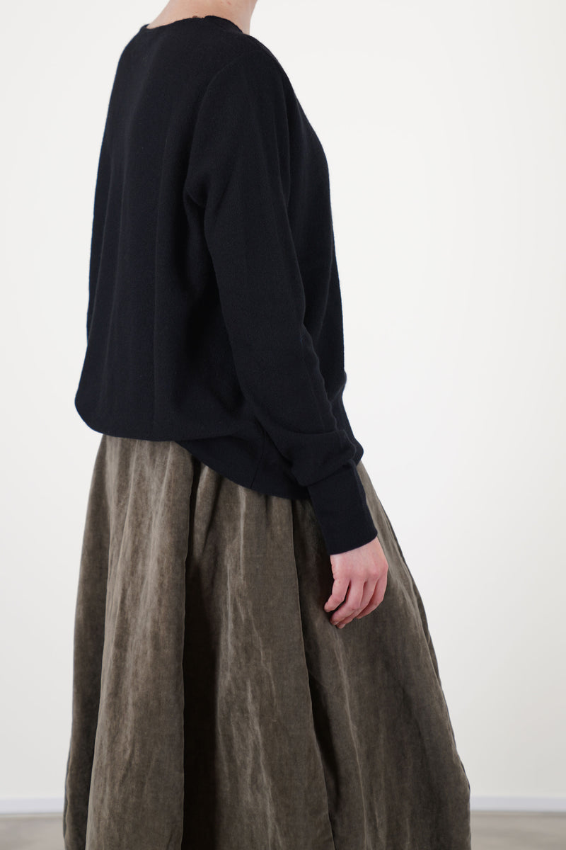 cashmere pullover zam ultra black
