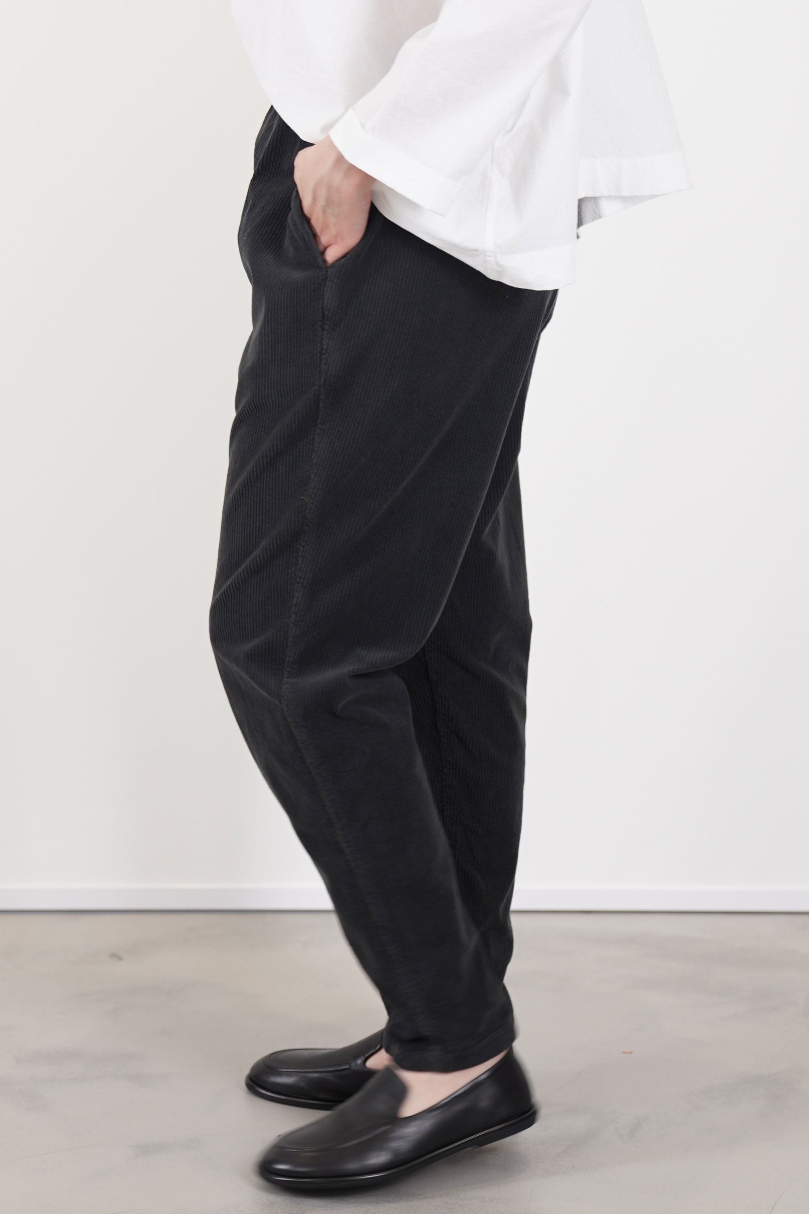 cord trousers simple timo graphite