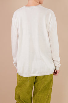 fine cashmere oversized pullover wim cloud