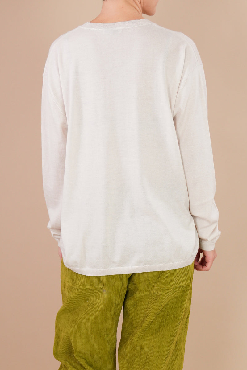 fine cashmere oversized pullover wim cloud