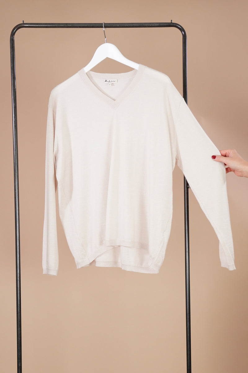 fine cashmere oversized pullover wim cloud