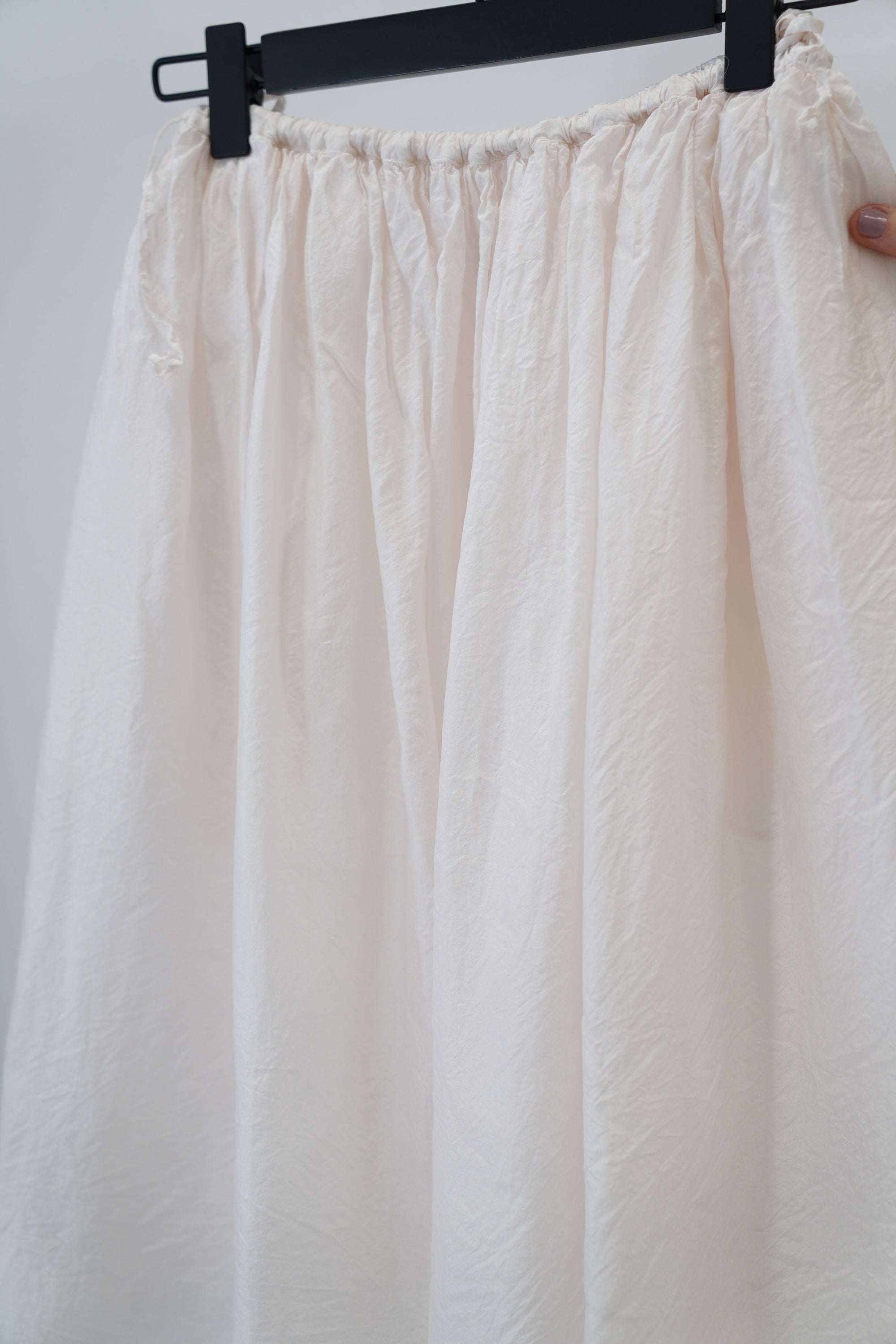 silk skirt coulisse shylk blush