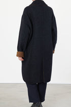 reversible coat dorian blue brown