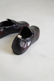 fontriers 101 leather loafers bordeaux super black