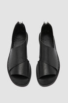 itaca 046 leather sandals ignis black