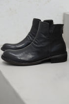 legrand 169 leather zipped boots ebony