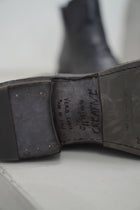 legrand 169 leather zipped boots ebony