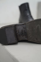 legrand 169 leather zipped boots ebony