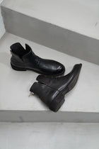 legrand 169 leather zipped boots ebony