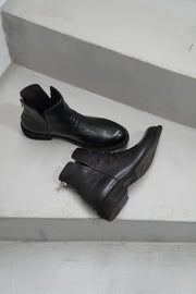 legrand 169 leather zipped boots ebony