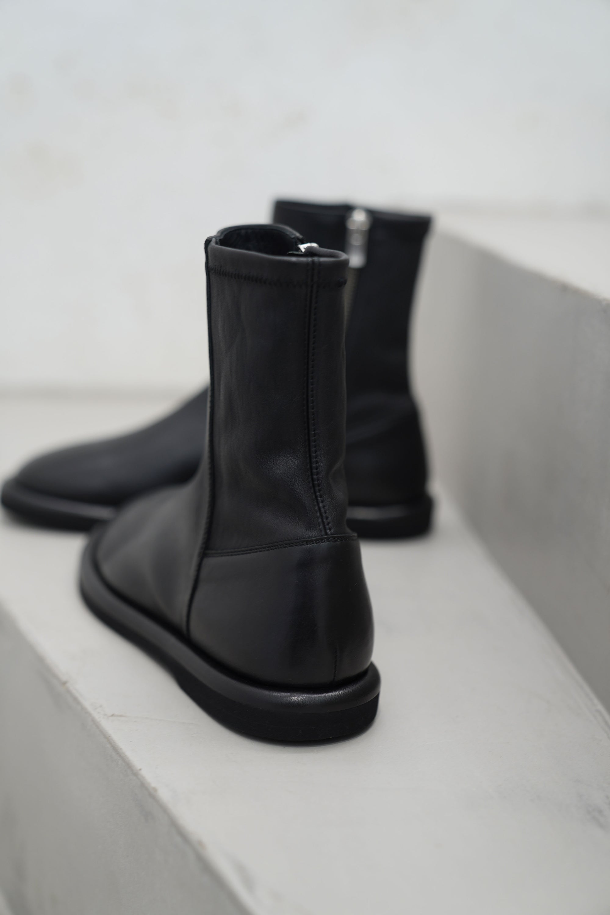 marjory 106 leather boots black
