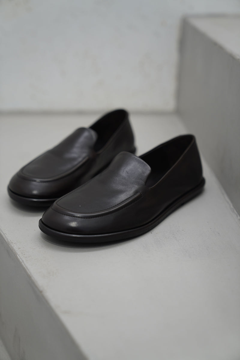 mienne 101 leather loafers brown