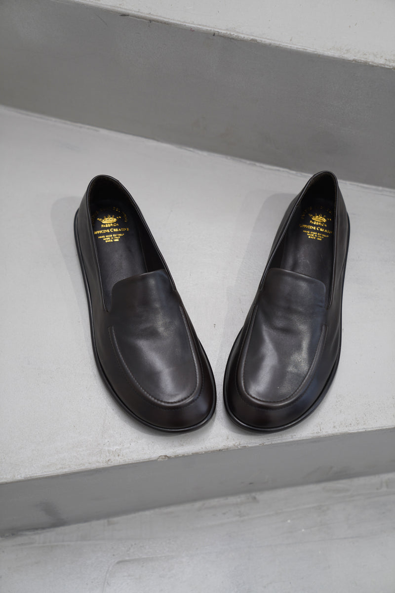 mienne 101 leather loafers brown