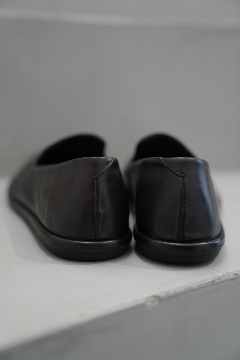 mienne 101 leather loafers brown