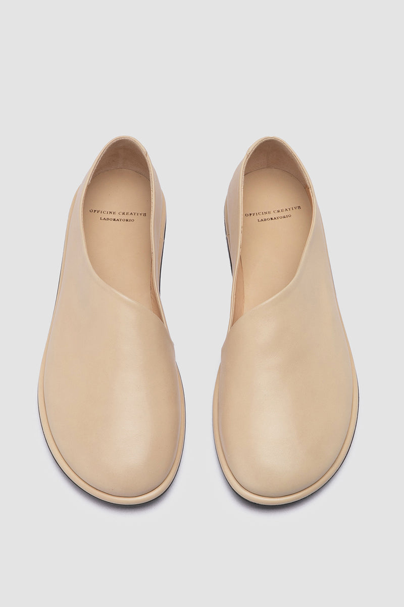 mienne 103 leather shoes oat milk