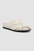 pelagie 018 leather slide sandals burreto nebbia