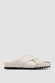 pelagie 018 leather slide sandals burreto nebbia